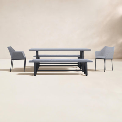 Jewel 79" Patio Dining Set