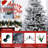 Teniente Flocked Artificial Pine Christmas Tree-522733185