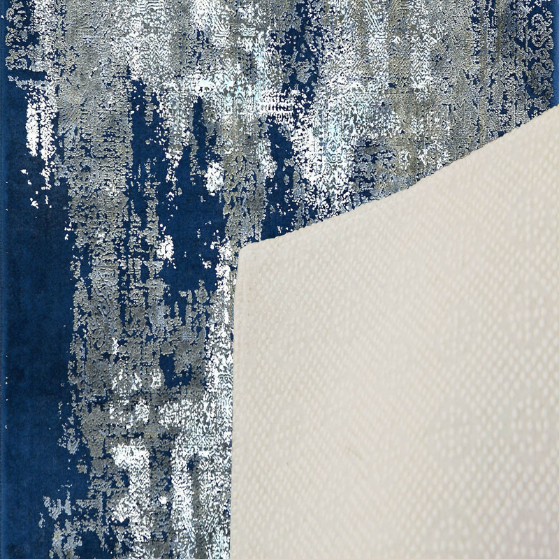 Elegant Hall Carpet, 31.5 x 78.7 inches | 100% Polyester, 0.4 inch Pile Height | Antibacterial, Non-Slip PVC Felt Dot Underside | Machine Washable, Durable Woven Design | Perfect for Entryways & Living Spaces