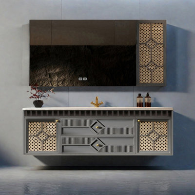Armoire de salle de bain style français
