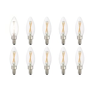 Ampoules LED blanches et chaleureuses avec enveloppe givrée, Ø45