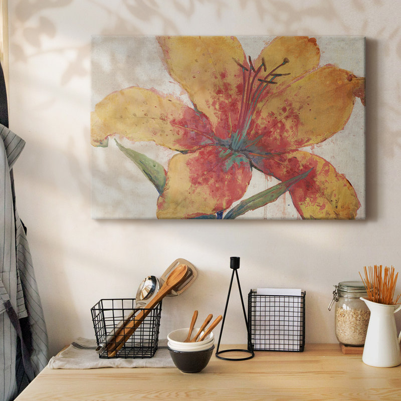 Toile tendue Blooming Lily-Gallery, H 12 po x l 18 po