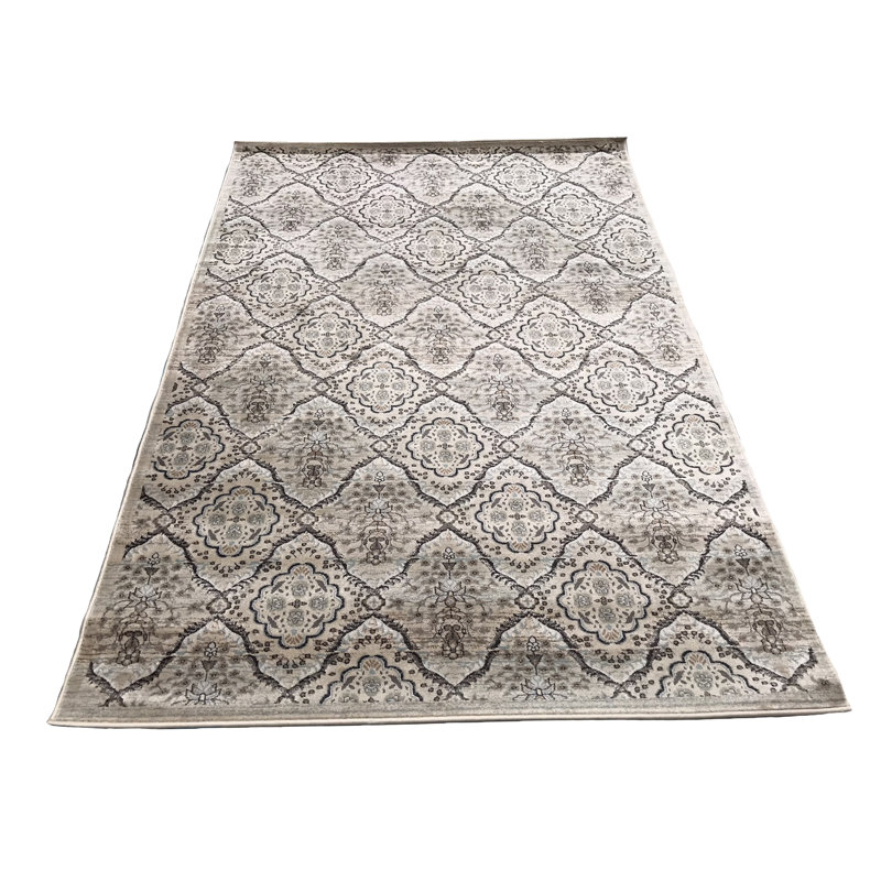 Geometric Indoor Rug, Rectangle  5' x 7'