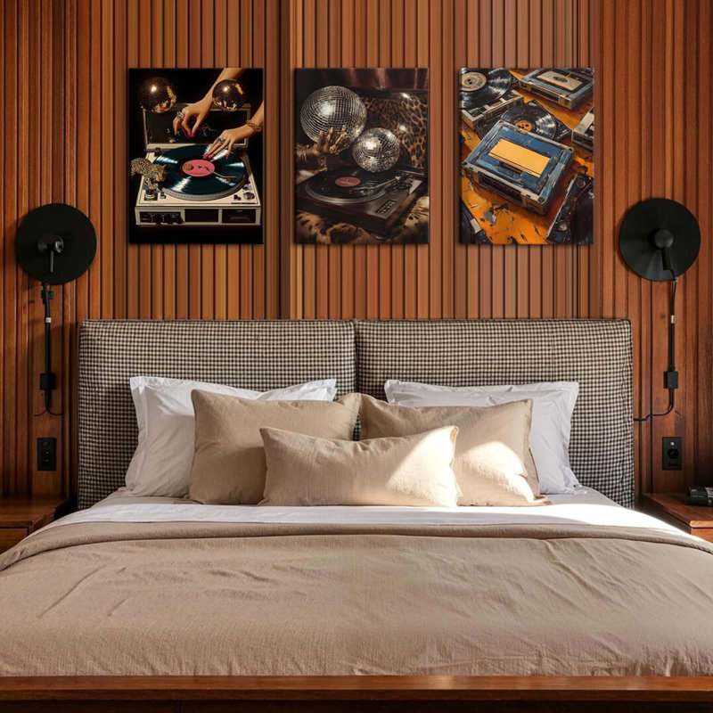 3 Piece Wrapped Canvas Wall Art