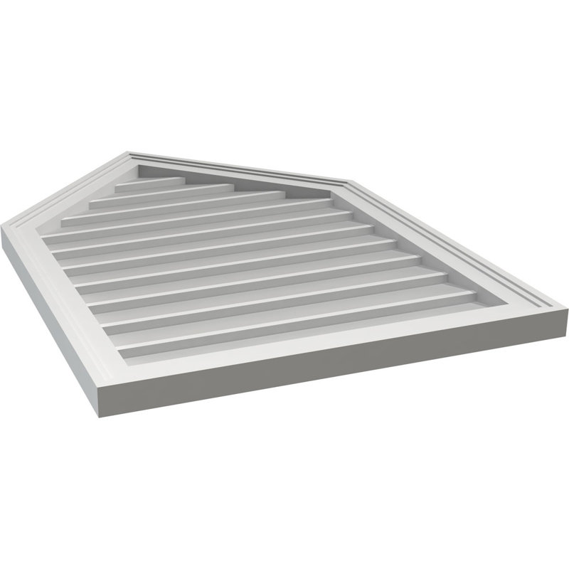 Ventilateur à pignon en uréthane non-fonctionnel Signature, H 36 po x l 24 po x P 1,5 po, 13/12