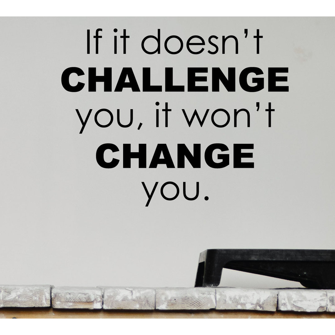 Text & Numbers Non-Wall Damaging Wall Decal Ebern Designs