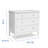Delta Children Epic Place 3 Drawer Dresser with Interlocking Drawers