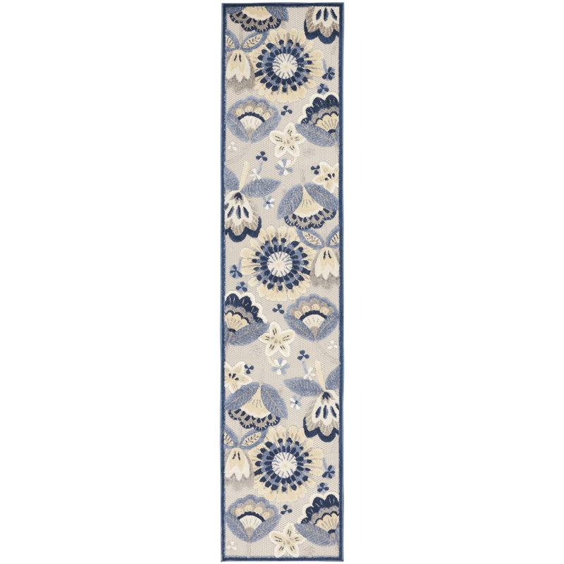 Aaryon Floral Indoor Rug, Runner 2'3" x 10'