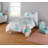 Cates Reversible Blue/Grey/Pink Geometric Fabric Comforter Set-130042166