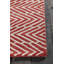 Tapis rouge / blanc touffeté à la main Stonebridge-24361414