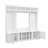 Wide Design Hall Tree with Storage and Bench, 4-IN-1 Multi-functional Entryway Bench with Coat Rack and Shoe Cubbies, Practical Furniture for Hallway-1988166941