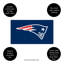 Tapis polychrome en PVC, 16 po x 28 po, New England Patriots