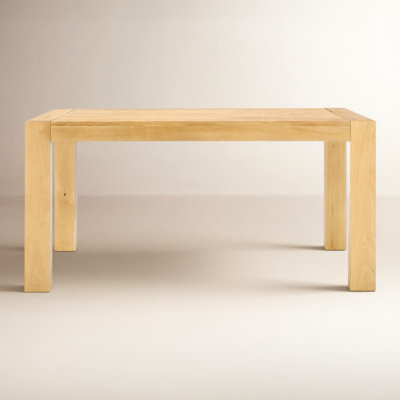 Yochanan 62" Solid Wood Dining Table