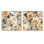 Attleboro - ensemble de 2 reproductions d'art sur toile florales-102574502-102574503