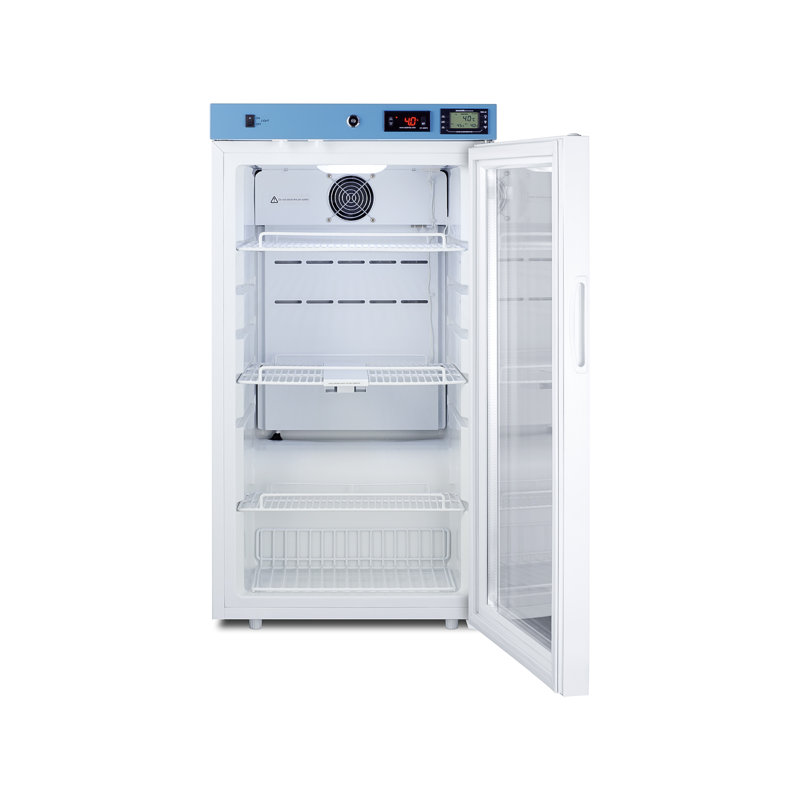 EQtemp 19" Wide Healthcare Refrigerator, Certified to NSF/ANSI 456 Vaccine Storage, Right Hand Swing