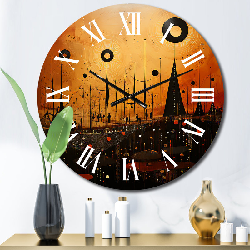 Horloge murale Cyriah, Moyenne