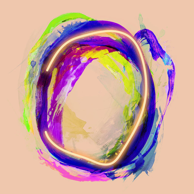 Light Tunnel I Painting by Sonia Noir,  Image Brush Gel 