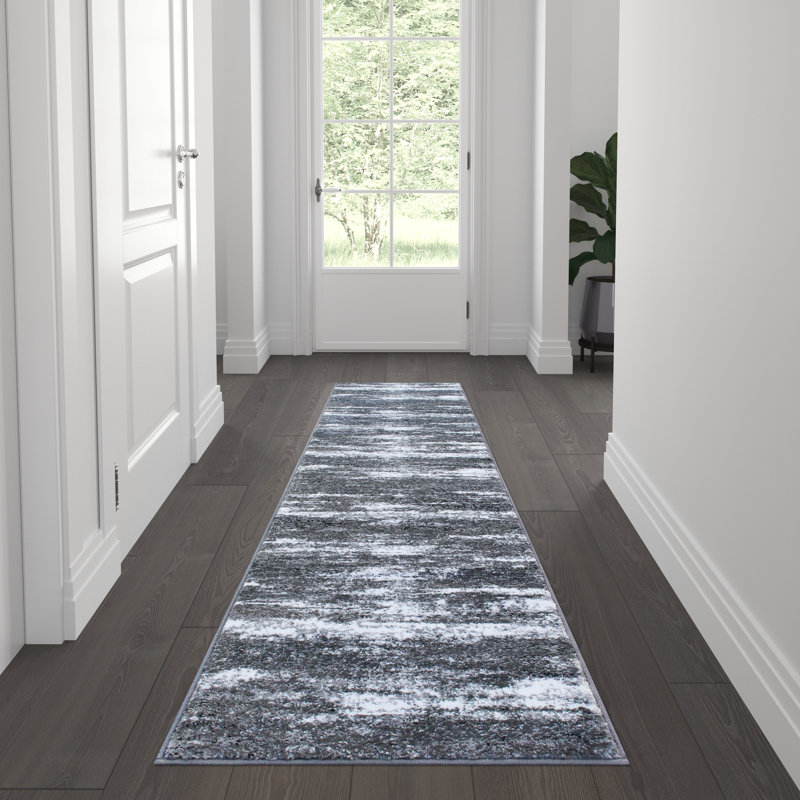 Emmetta Abstract Indoor Rug, Runner 2' x 7'3"