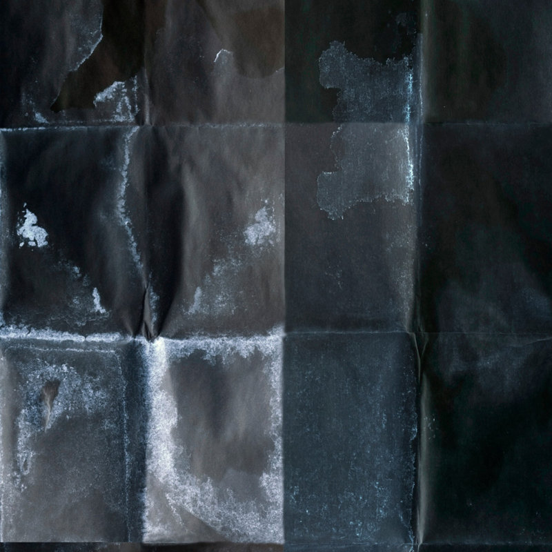 Impermanence Wallpaper Roll, Gray/Black