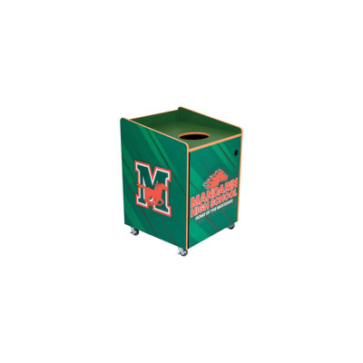 Heavy-Duty Recycling Receptacle