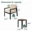 Ensemble de conversation 2 places Asly-1890503827