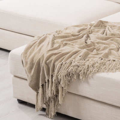 Soft Chenille Throw Blanket