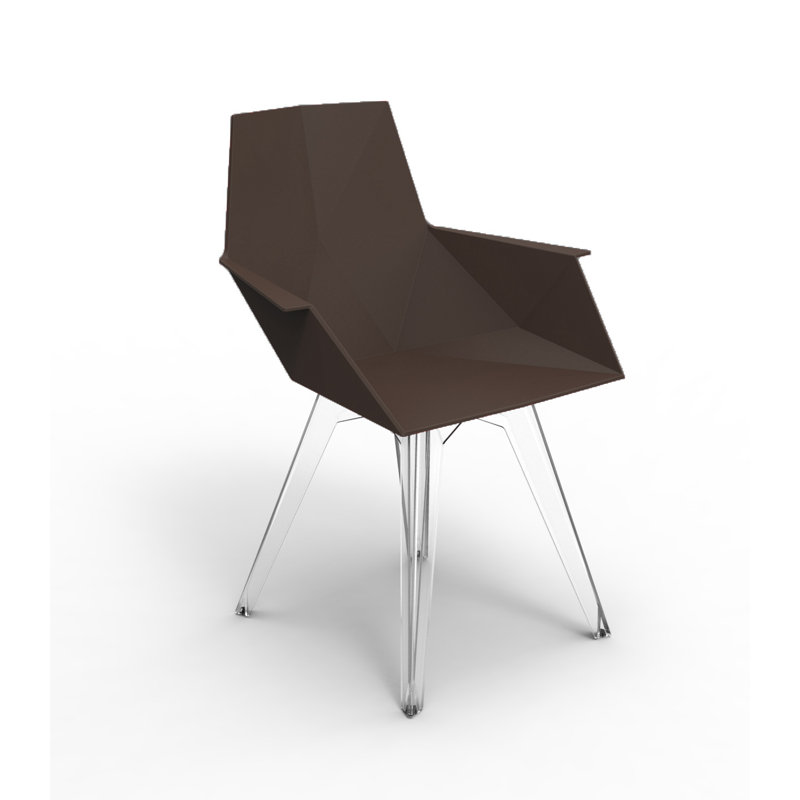 Faz Patio Dining Chair, Bronze