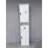 69" H Tall Storage Cabinet With 2 Barn Doors & 1 Drawer. Grey, Adjustable Shelves For Bathroom, Living Room, Kitchen And Drawer, Shelves, Space Entryway, Kitchen, Big Area-1597264534