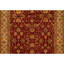 Hand Knotted Wool Oriental Area Rug in Red And Cream