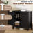 Modern Bathroom Sink Cabinet With Removable Shelf-1755295985
