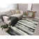 Husman Transitional Abstract Handwoven Wool Blend Area Rug