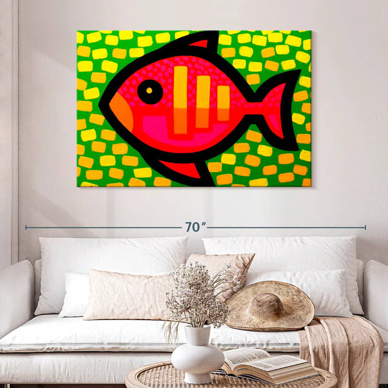 Big Fish, 32" H x 48" W