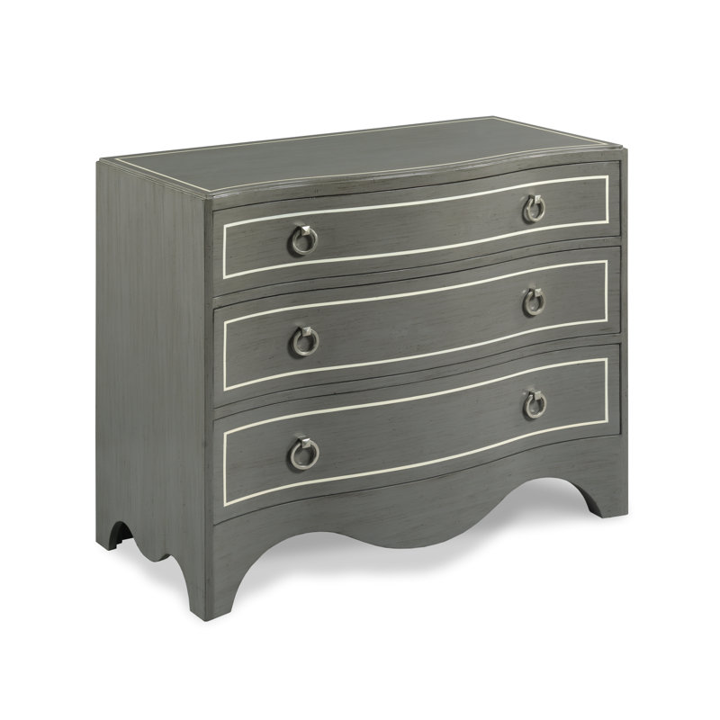 Commode décorative 3 tiroirs Claire, Sahara