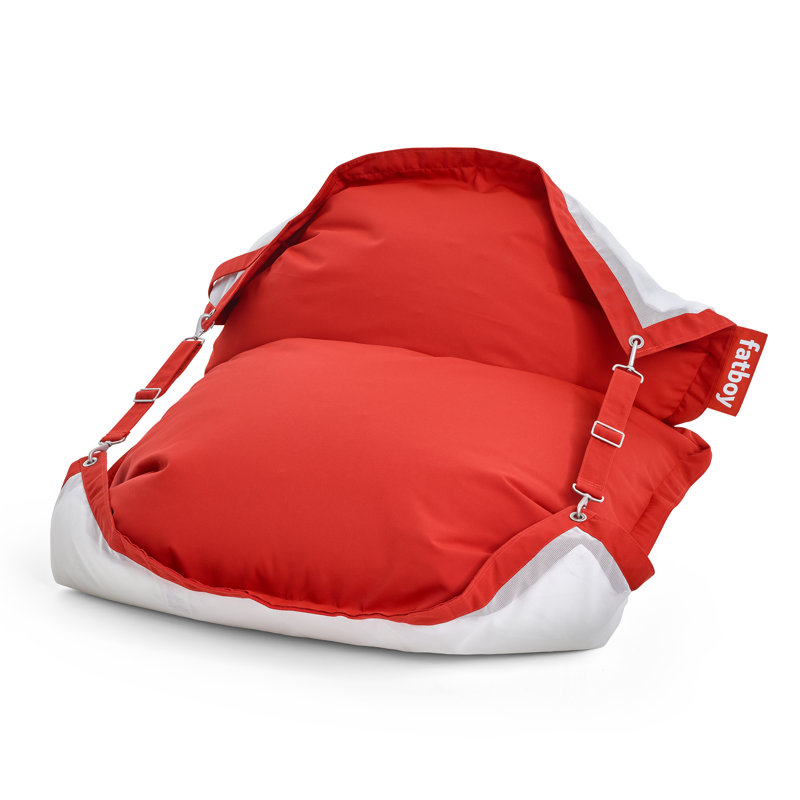 Fatboy Floatzac Original Bean Bag Pool Float, Red Sunbrella