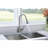MOEN Kaden Single-Handle Pull-Down Sprayer Kitchen Faucet with Reflex and Power Clean in Spot Resist Stainless-116190924