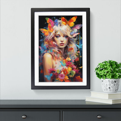 Fairy Pop - Single Picture Frame Print on Wood