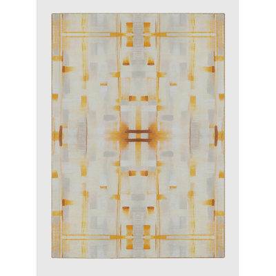 Kunala Washable Abstract Indoor Rug