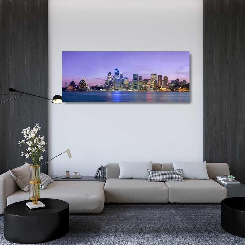 Paysage urbain de Sydney, Australie, H 19 po x l 48 po