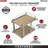 Rev-A-Shelf Two-Tier Solid Bottom Pullout Base Cabinet Organizer-96066528