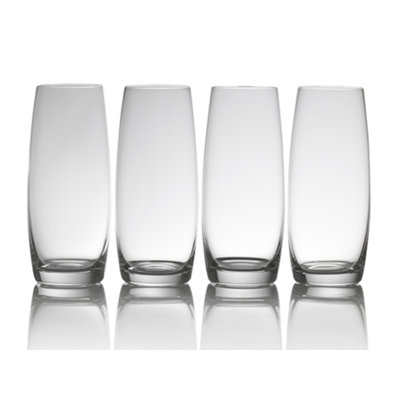 Mikasa Julie 9oz Stemless Flute Glasses, 266ml