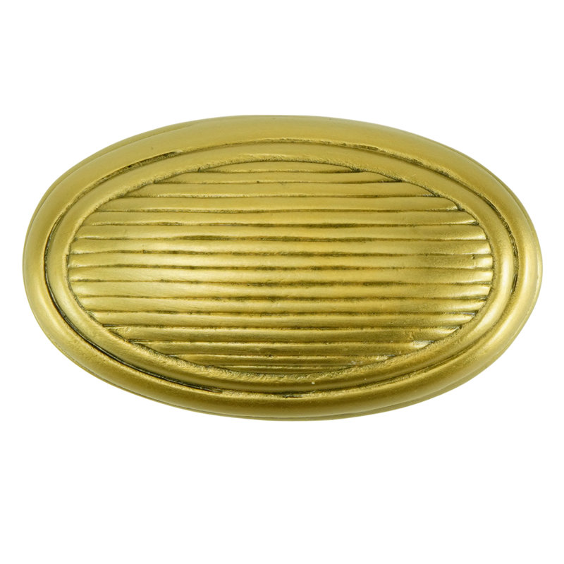 CAMBRIDGE KNOB IN PLATE, Gold