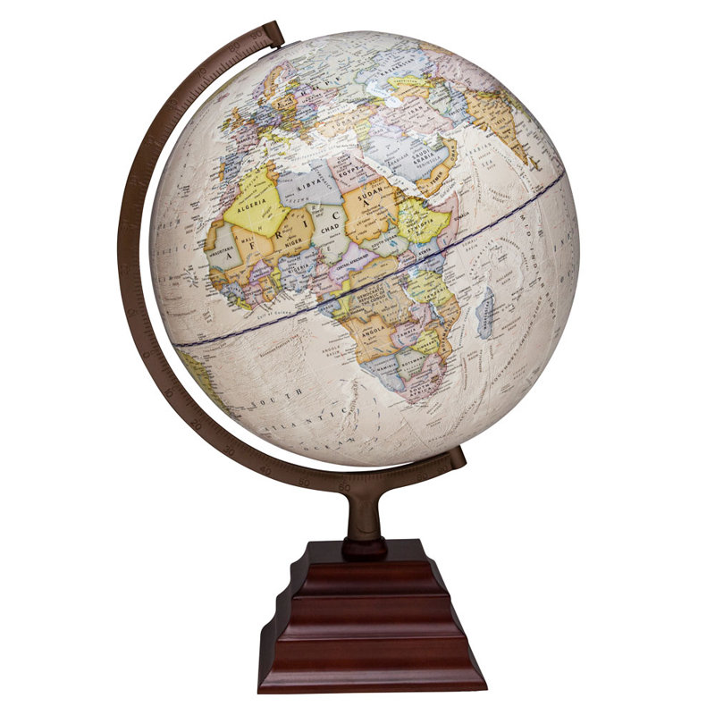 Cardboard Tabletop Globe