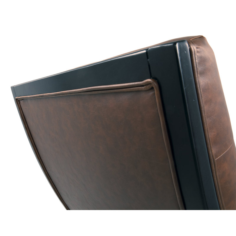 Julia Upholstered Accent Chair, Brown