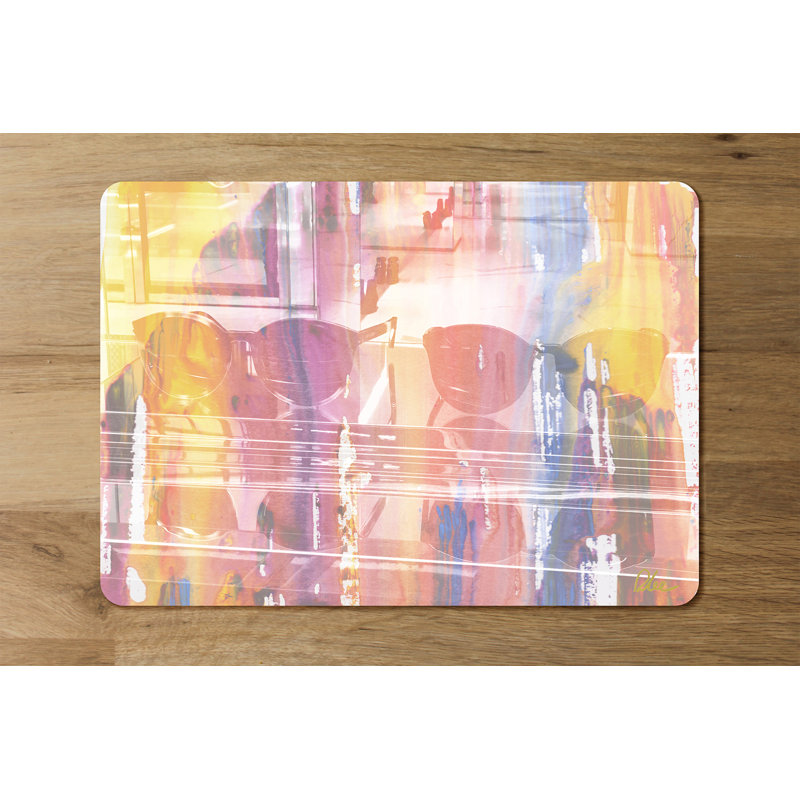 Blaurock Abstract Rectangle Placemat