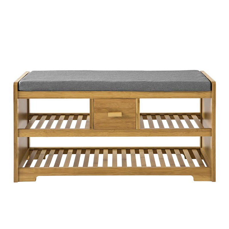 6 Pair Shoe Storage Bench