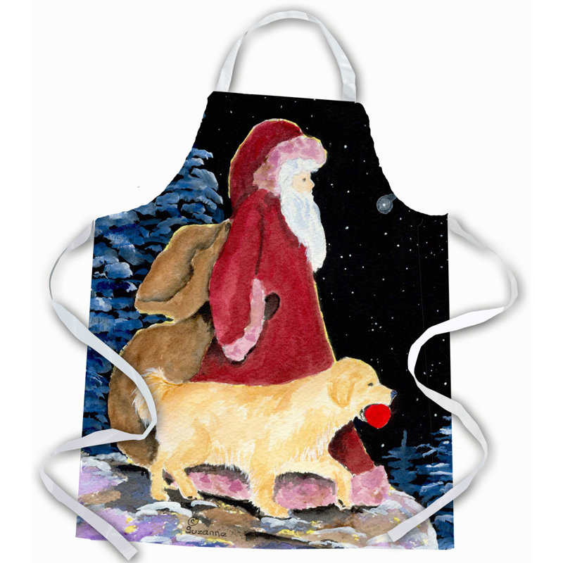 Christmas No Pattern Bib Apron
