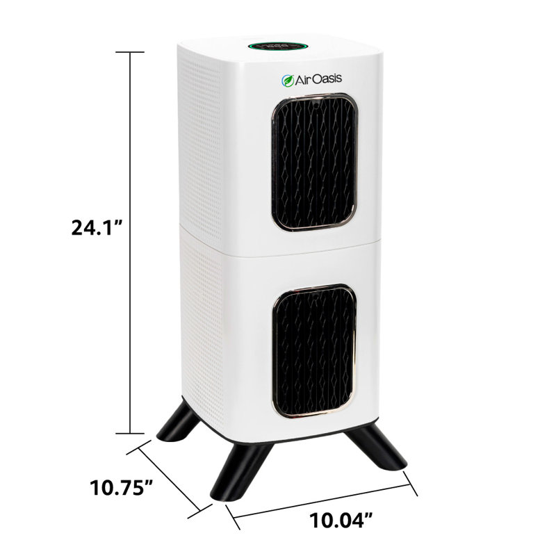 iAdaptAir 2.0 Medium Silver HEPA Filter Air Purifier
