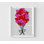Illustration de ballon en forme de cœur de Saint-Valentin par Fab Funky, impression d'affiche en forme de cœur, idée de cadeau de joyeux anniversaire, idée de cadeau d'amour, joli décor