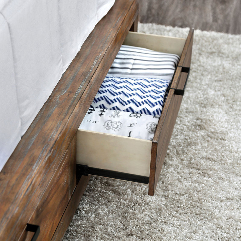Dennard Bookcase Storage Bed, California King