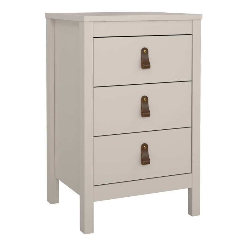 Ruaridh 43.8cm W Plywood / Laminate Board Bedside Table